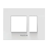 Polycab Etira modular plate representative product image