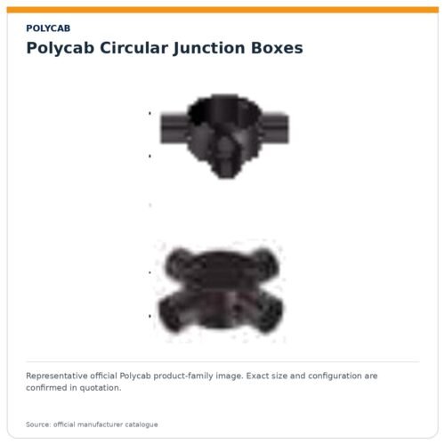 Polycab Circular Junction Boxes — representative family image